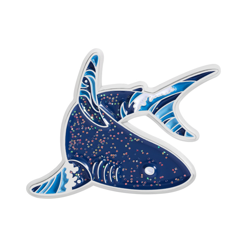 Pins de Esmalte Criativos de C - Embroidery Whale avaliação e preço