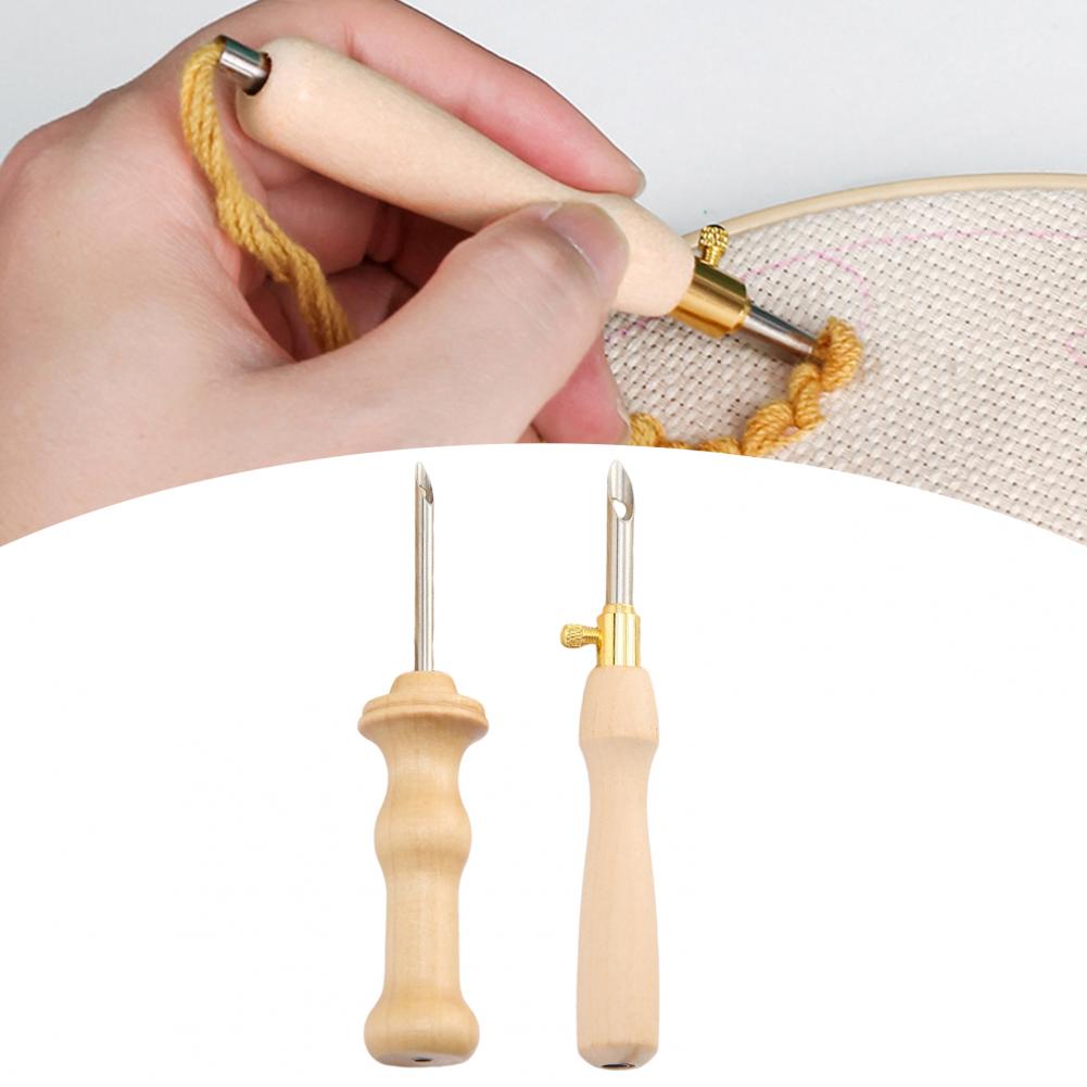 Agulha de bordado com cabo de  - Punch Needle Handle avaliação e preço