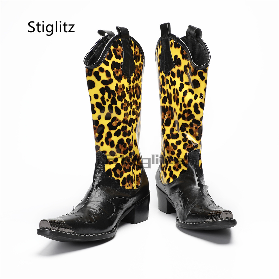 Botas de equitação masculinas  - Embroidery On Leather avaliação e preço