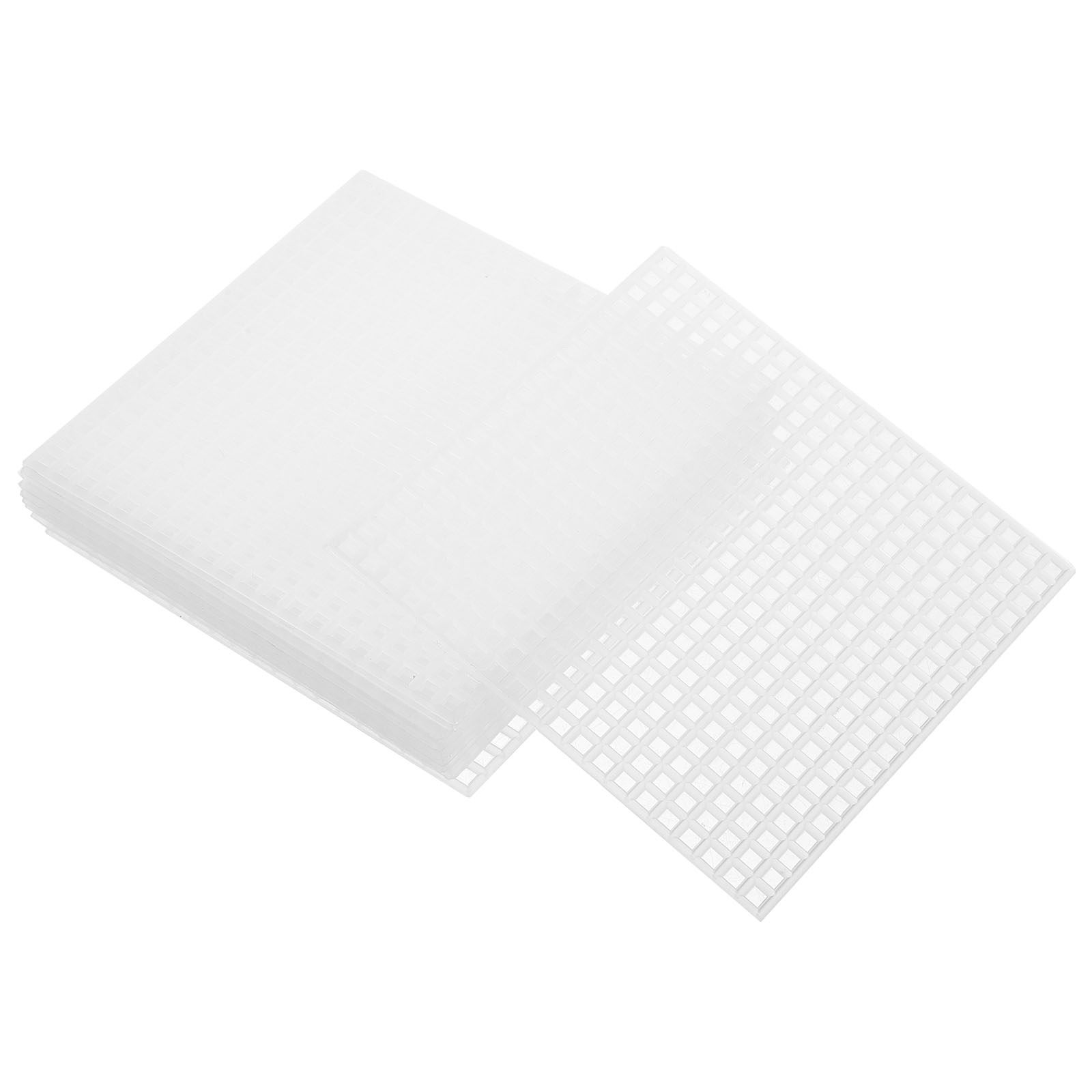 10 Peças de Telas Plásticas de - Embroidery Sheet avaliação e preço
