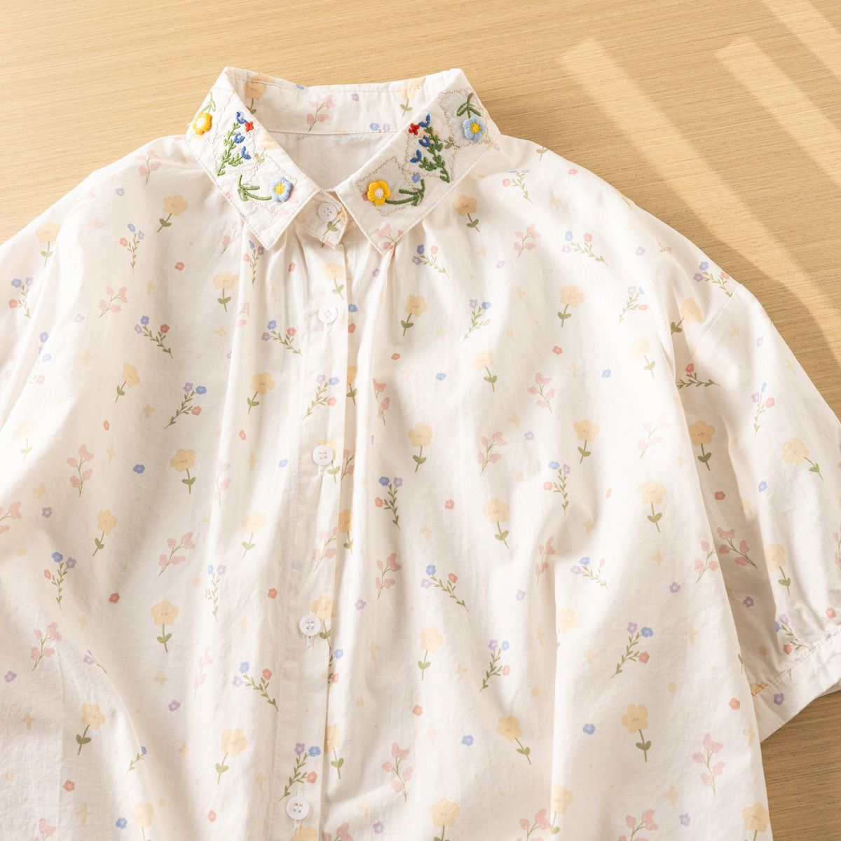 Liquidação de camisas feminina - Embroidery Men Shirt avaliação e preço