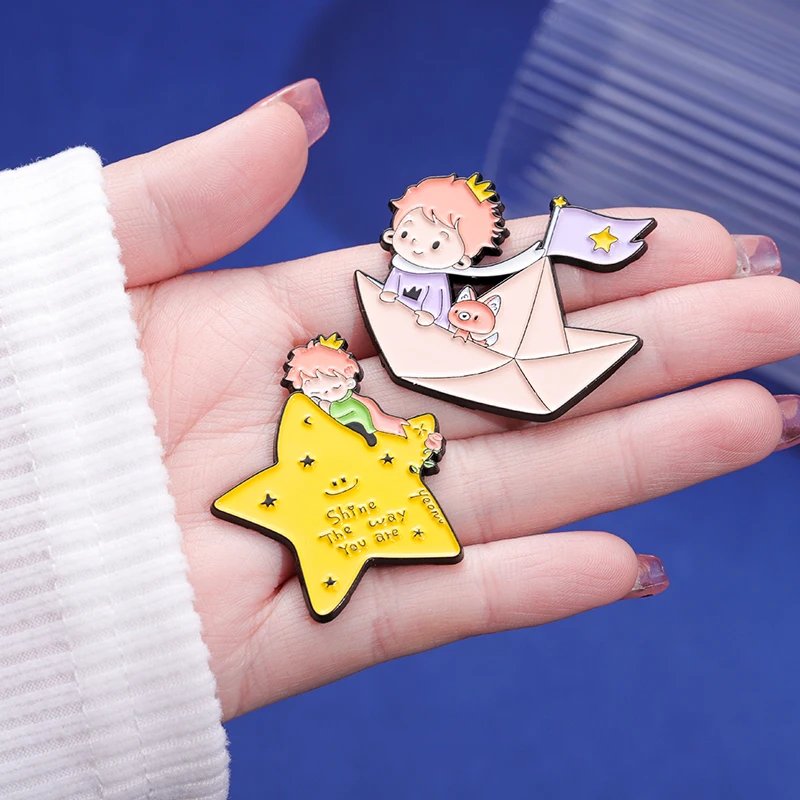 Menino e raposa rosa esmalte p - Embroidery Whale avaliação e preço