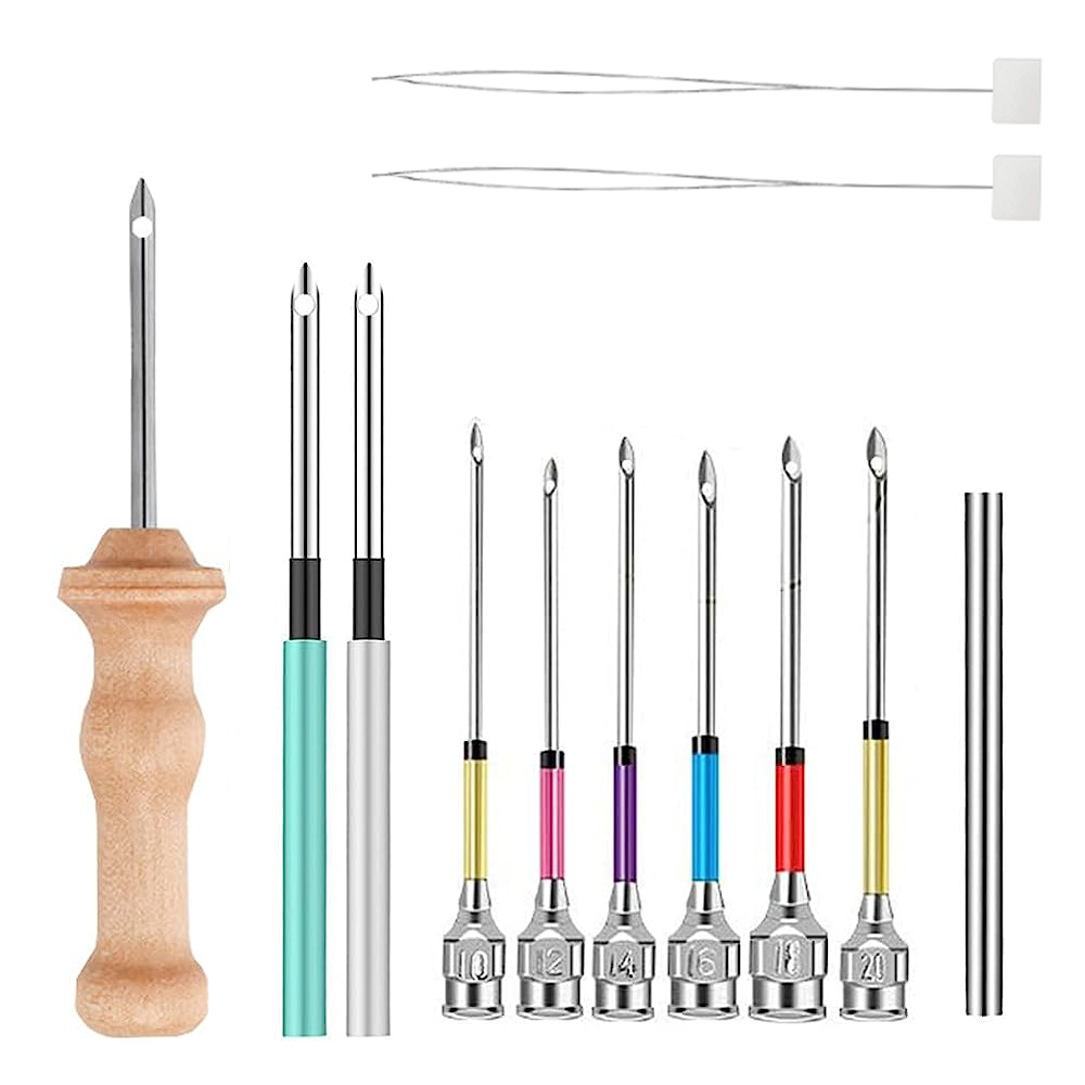 Conjunto De Agulha De Soco De  - Punch Needle Handle avaliação e preço