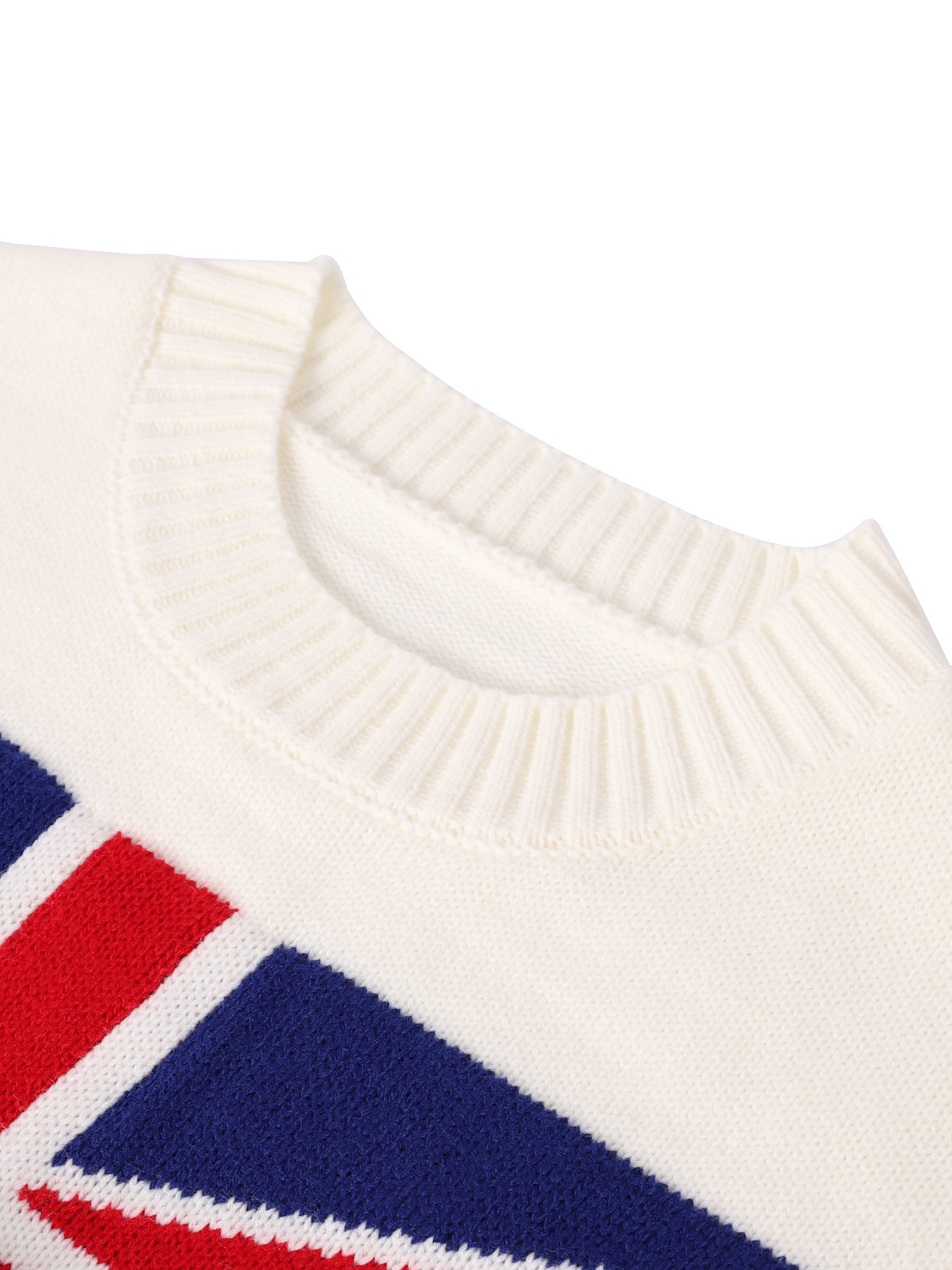 Suéter Feminino Branco Oversiz - Embroidery Uk avaliação e preço