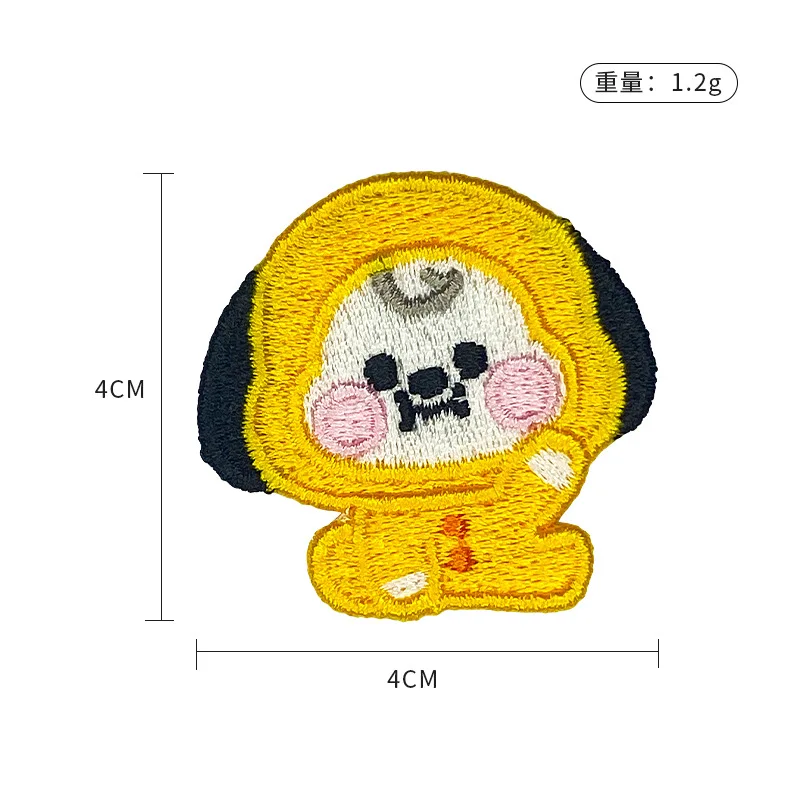 Patch Bordado Autoadesivo de T - Embroidery Patches avaliação e preço