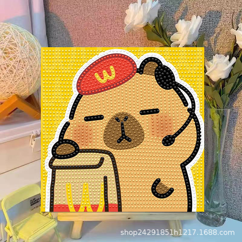 Pintura Decorativa de Cristal  - Embroidery Frame avaliação e preço