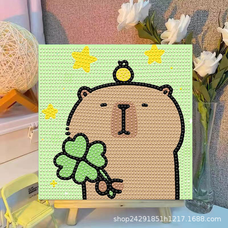 Pintura Decorativa de Cristal  - Embroidery Frame avaliação e preço
