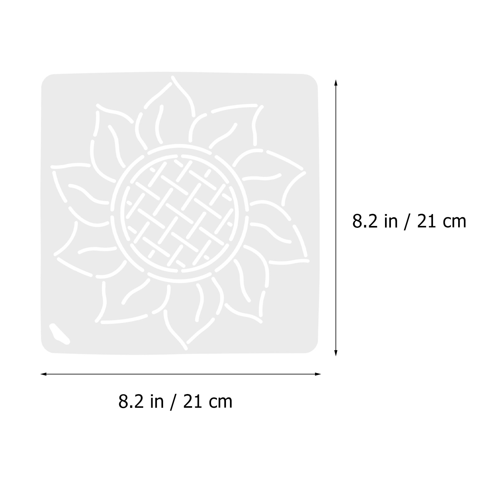 Molde de Plástico Vazado Duráv - Embroidery Quilting avaliação e preço