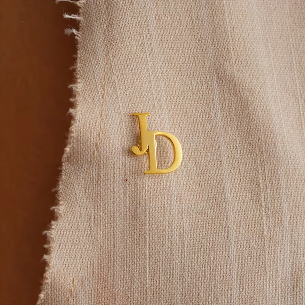 Broches iniciais personalizado - Embroidery Initials avaliação e preço