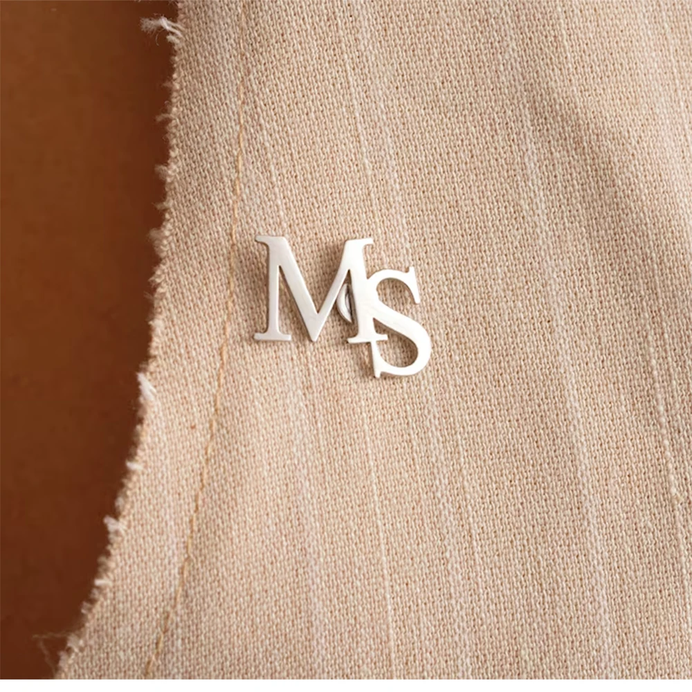 Broches iniciais personalizado - Embroidery Initials avaliação e preço