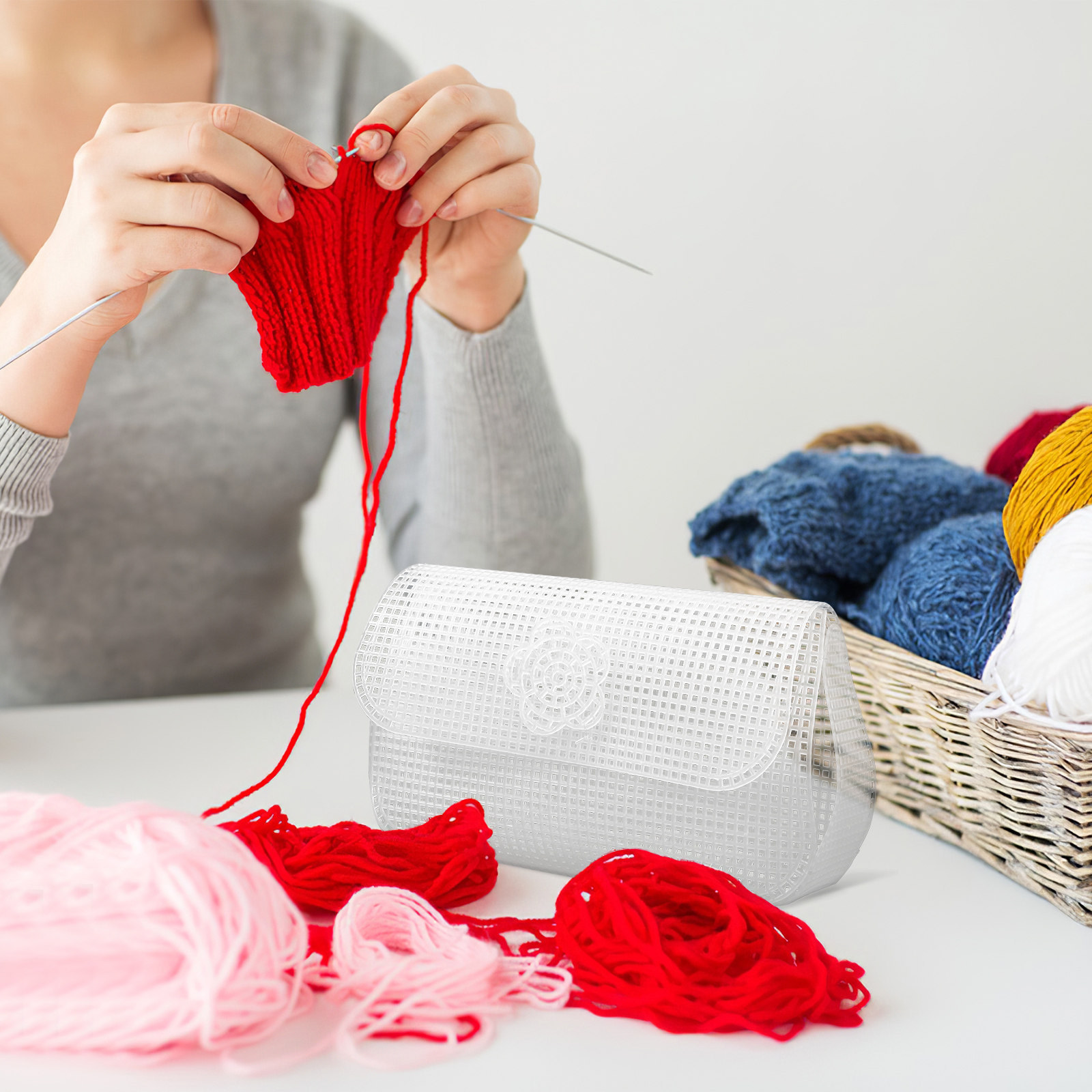 6 Peças de Tela Plástica Premi - Embroidery Sheet avaliação e preço