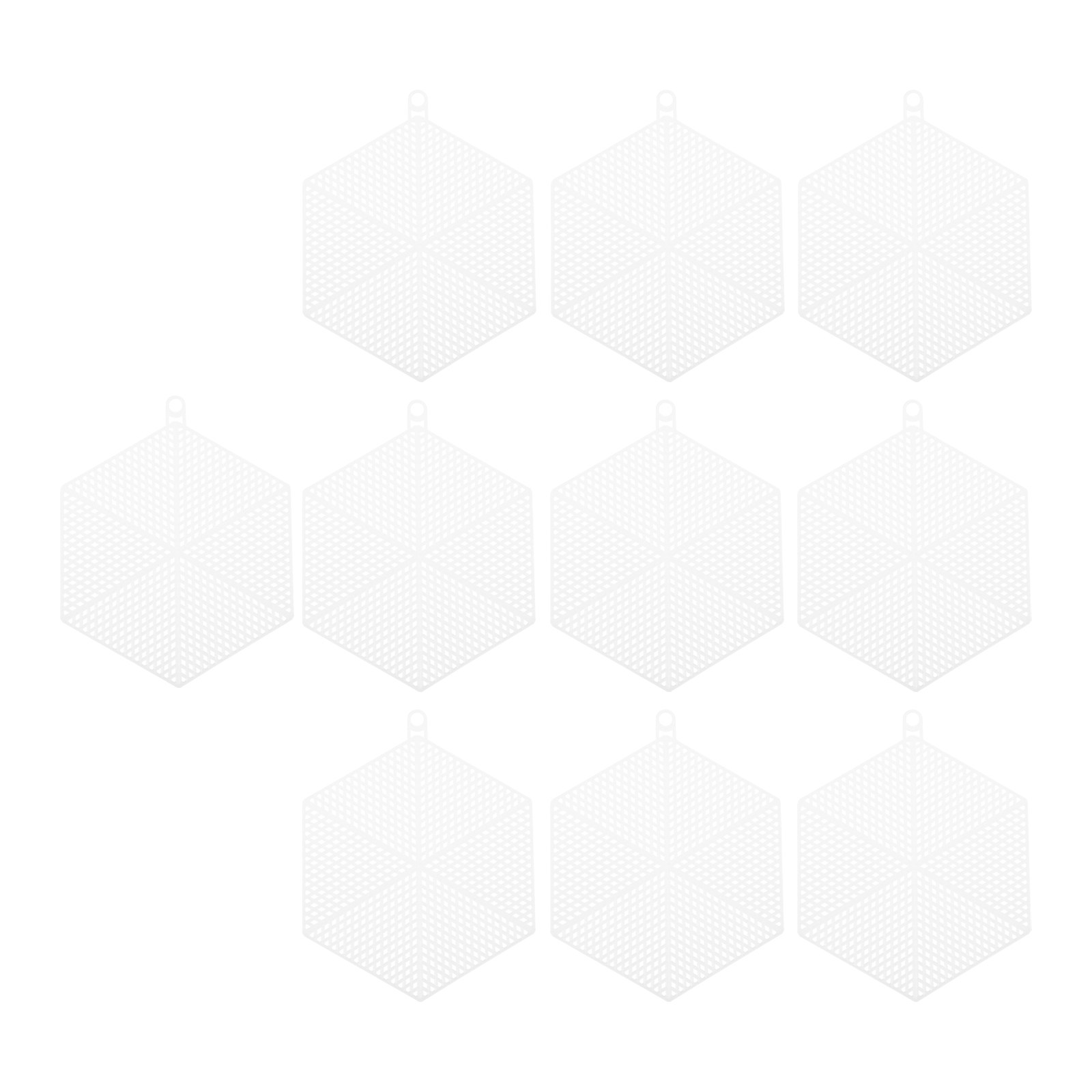 10 Peças de Telas de Malha Plá - Embroidery Sheet avaliação e preço