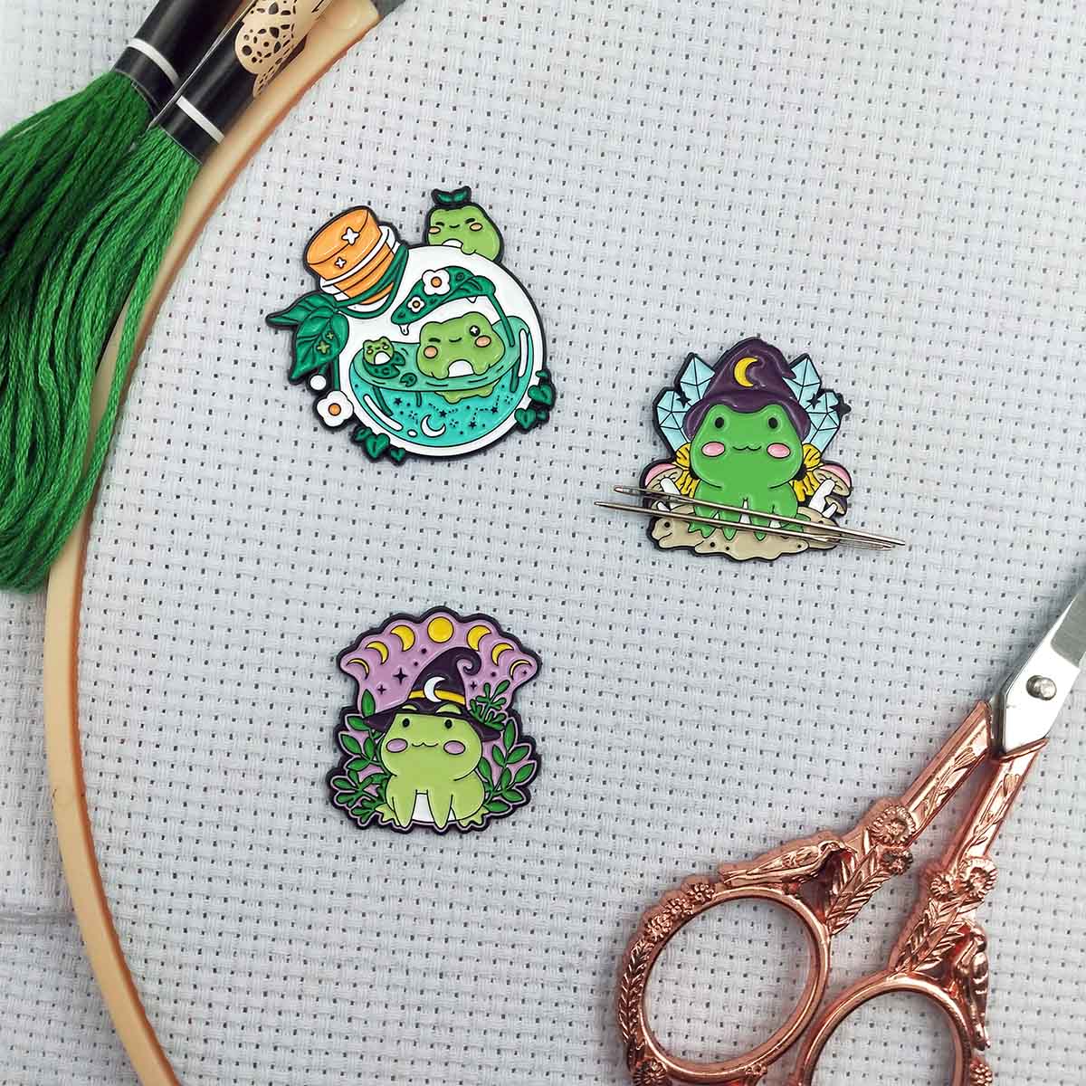 Suporte Magnético para Agulhas - Embroidery Hoop Square avaliação e preço