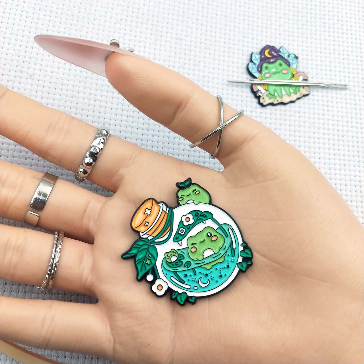 Suporte Magnético para Agulhas - Embroidery Hoop Square avaliação e preço