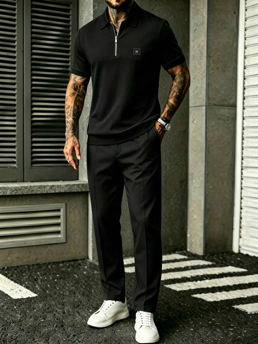 Conjunto masculino de camisa p - Embroidery Men Shirt avaliação e preço