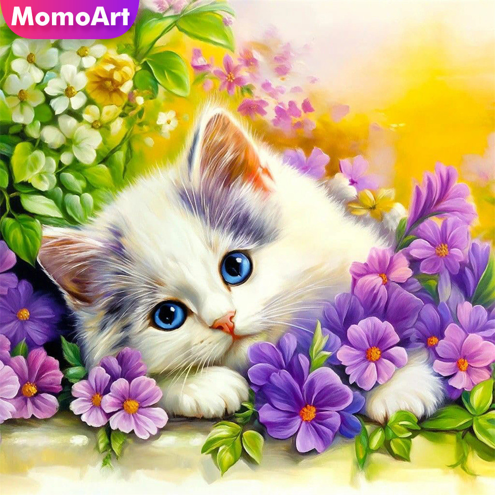 Momoart Ponto Cruz Contado Gat - Embroidery Design Patterns Flowers avaliação e preço